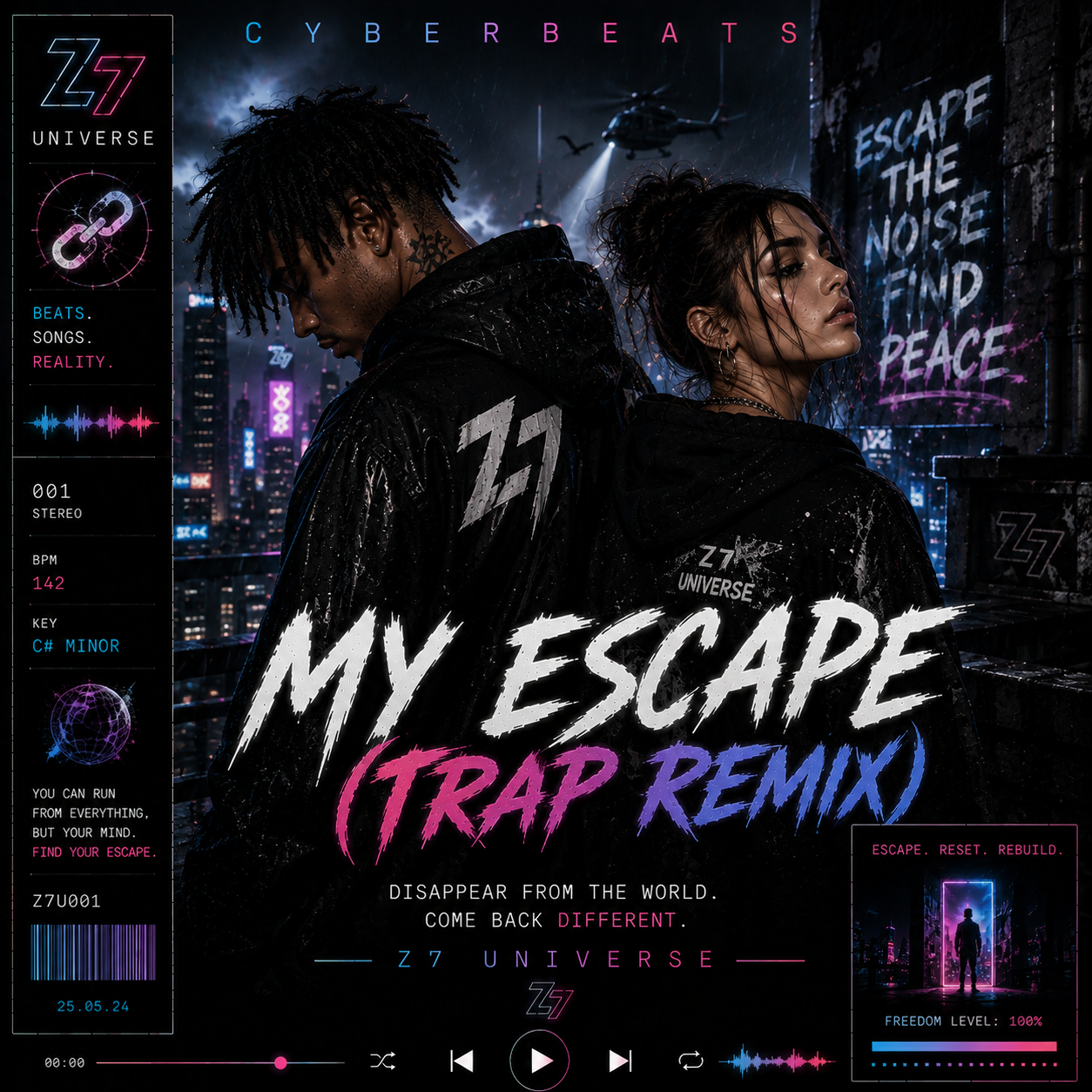 My Escape (Trap Remix) cover